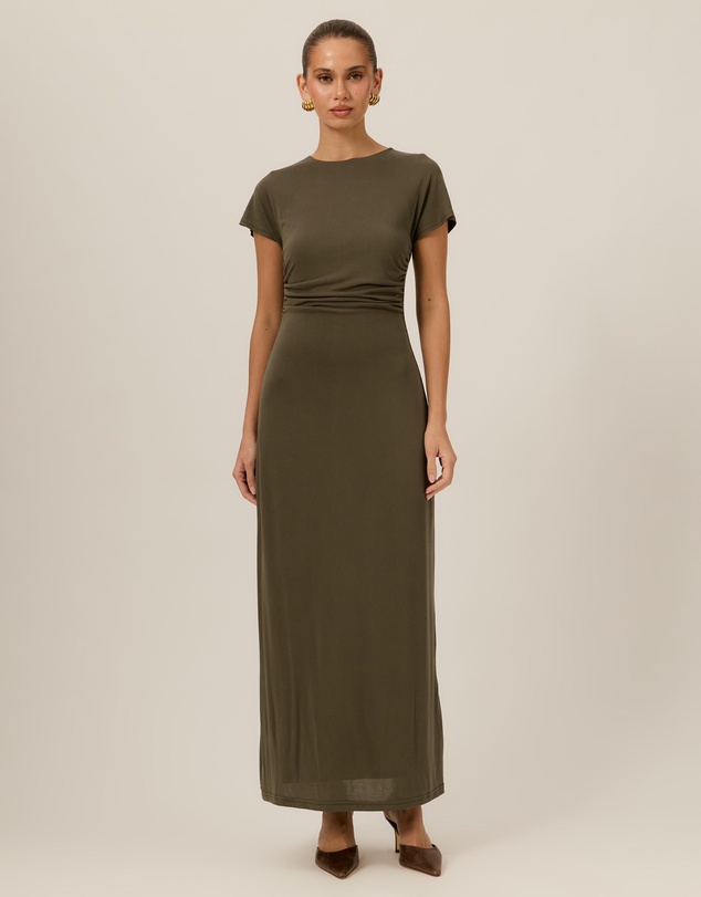 Tussah - Hope Ruched Maxi Dress