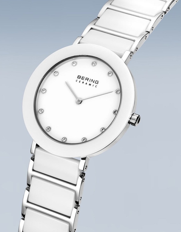 Bering - Ceramic 29mm White Watch