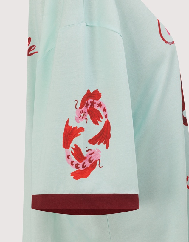 The Somewhere Co - Pisces Astrology Oversized Tee