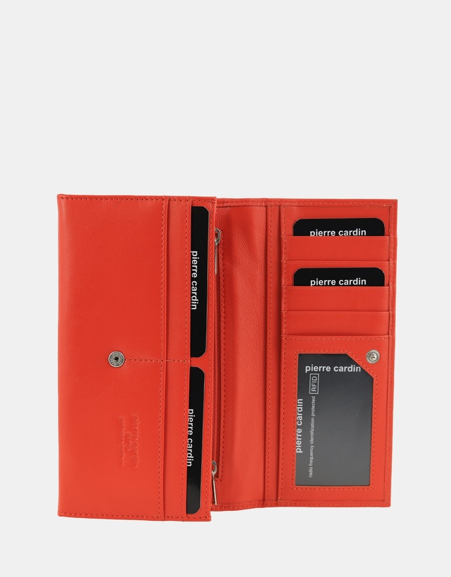 Pierre Cardin - Pierre Cardin Rustic Leather Ladies Wallet