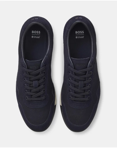 BOSS - Nitan Low Profile Suede Trainers