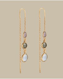 Meshca - Lily threader earrings