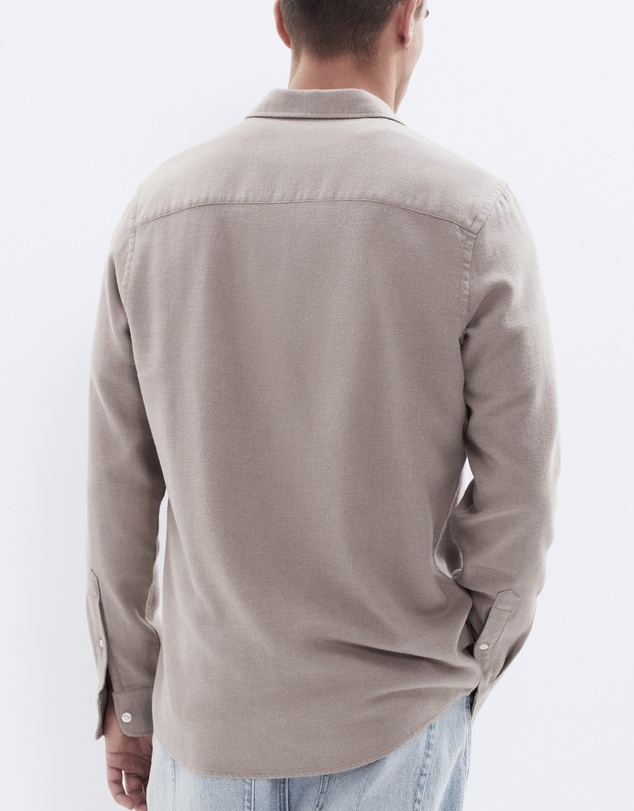 UNISON - Brushed Cotton L/S Regular Fit Shirt