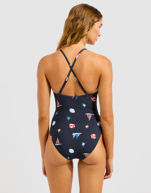 Seafolly - V Neck One Piece