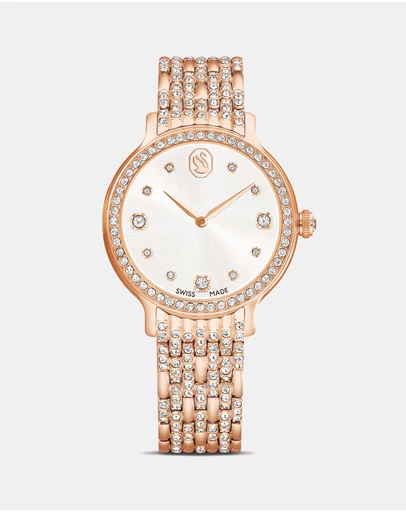 Swarovski - Imber Watch, Swiss Made, Metal Bracelet, Rose Gold Tone, Rose Gold-tone Finish