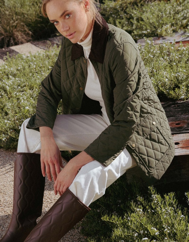 IDA+S - Daria Quilted Utility Jacket