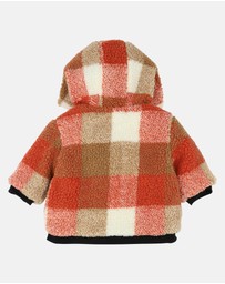 Fox & Finch - Mr Fox Sherpa Check Jacket - Babies