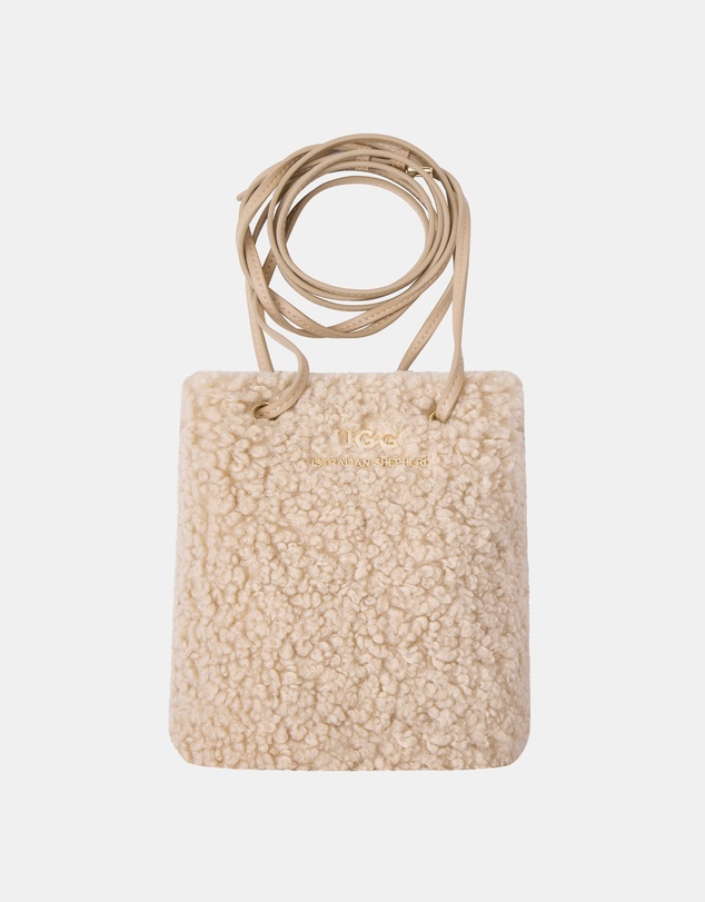 EVERAU - Australian Shepherd Ugg Pocki Bag Wool Upper Bags