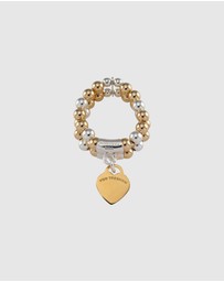 Von Treskow - Heart Double Stretchy Ring