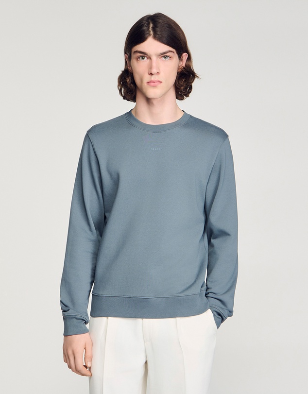 Sandro - Sandro Logo Crewneck Sweatshirt