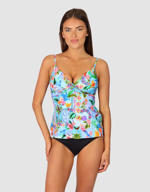 Baku Swimwear - Sardinia Multi Fit Wrap Singlet Top