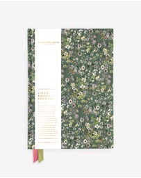 Bespoke Letterpress - Linen Bound Bullet Journal - Summer Perennials