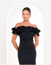 Pilgrim - Clara Off Shoulder Midi Dress
