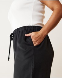 Atmos&Here Curvy - Corrina Wide Leg Pants
