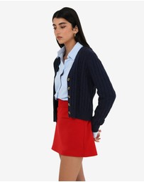 Forcast - Rhodes Cable Knit Cardigan
