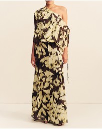 Shona Joy - Benny Off Shoulder Blouson Maxi Dress