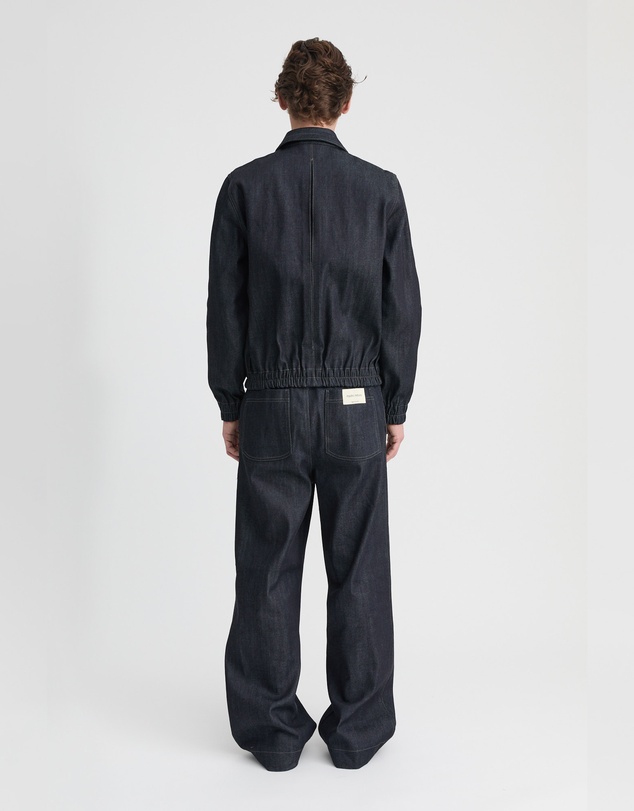 Madre Natura - Fig Denim Bomber Jacket