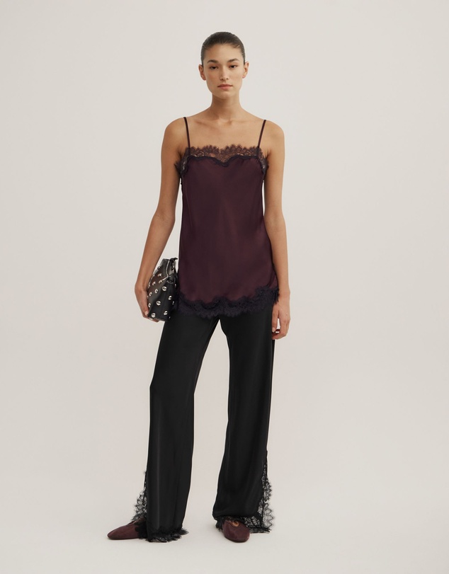 Witchery - Lace Trim Bias Pants