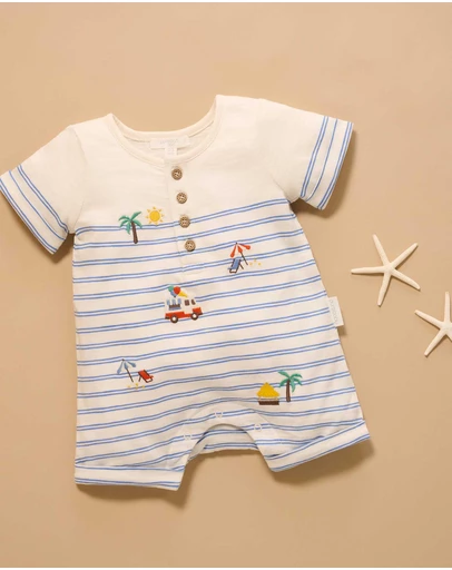 Purebaby - Resort Growsuit -Kids-Babies
