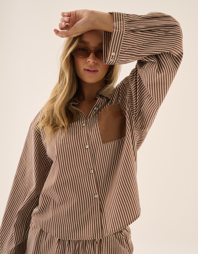 Araminta James - AJ Stripe Shirt