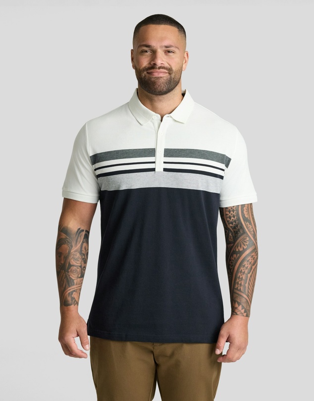 Johnny Bigg - Leon Stripe Polo