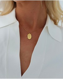 Zoe Olivia - Waterproof Birth Flower Necklace - August