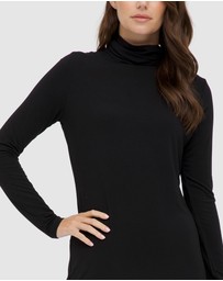 Bamboo Body - Bamboo Turtleneck Top