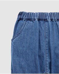 Purebaby - Chambray Pants -Kids-Babies