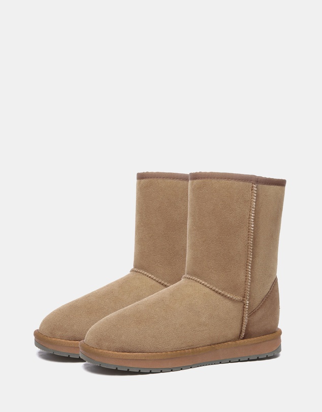 EVERAU - Australian Shepherd Ugg Short Classic Sheepskin Upper UGG Boots