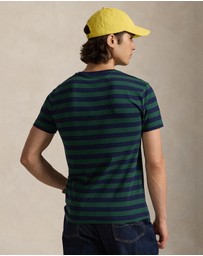 Polo Ralph Lauren - ICONIC EXCLUSIVE - Custom Slim Fit Striped Jersey T-Shirt