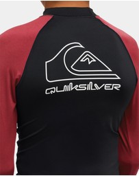 Quiksilver - Boys 8 to 16 On Tour Long Sleeve Rash Vest