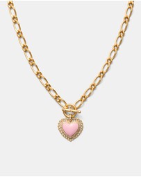 MIMCO - Lace Heart Necklace