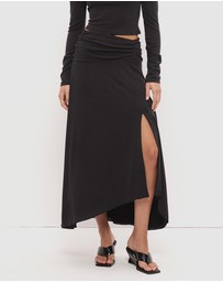 MON RENN - Farrah Draped Skirt
