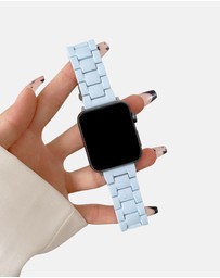 Friendie - Resin Link Bracelet Band Small - The Sydney Beaches - Compatible with Apple Watch