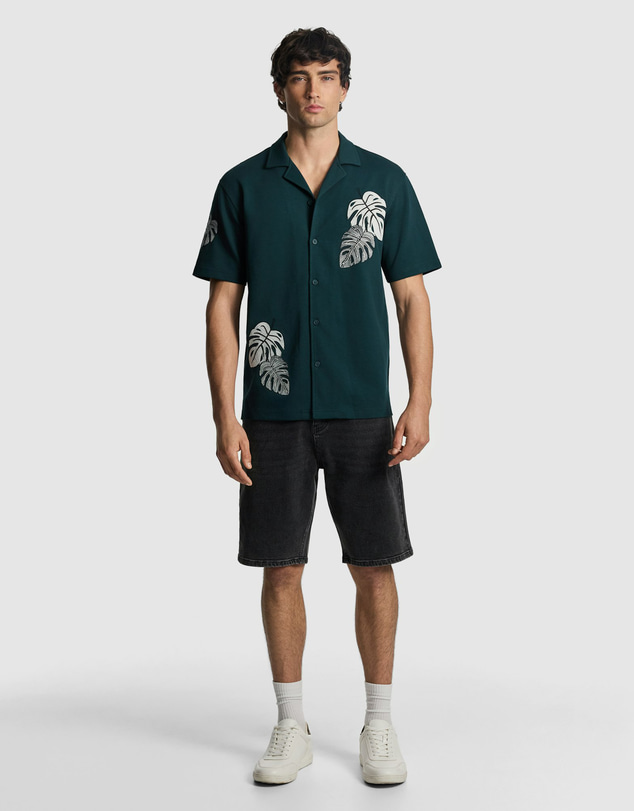 yd. - Stellan Embroidered Shirt