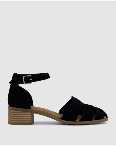 Black Kid Suede
