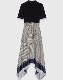 Maje - Raprinoeud Dress