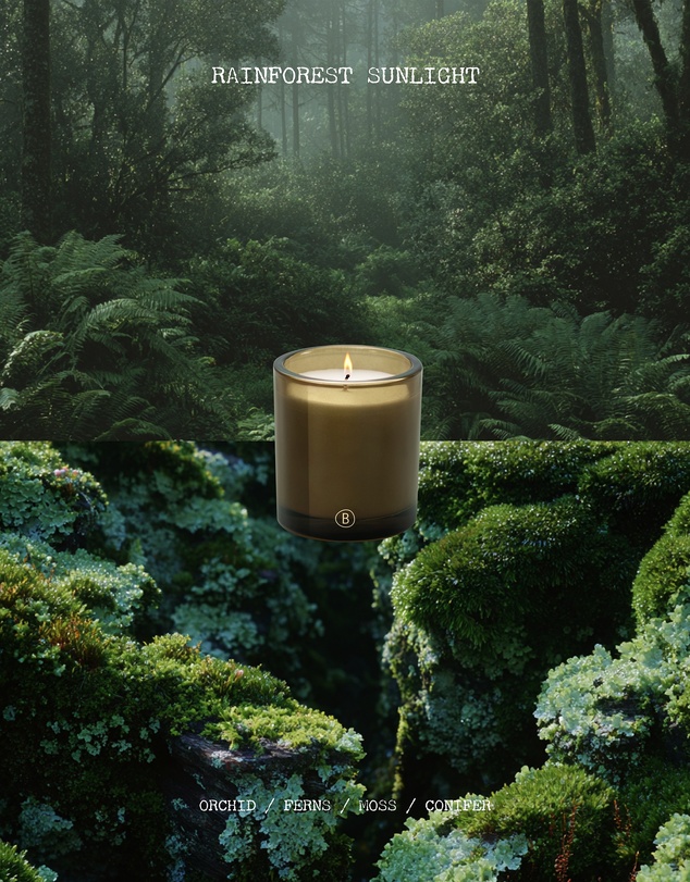 Black Blaze - Rainforest Sunlight Scented Candle