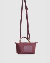 Evity - Noosa Leather Trim Crossbody Bag