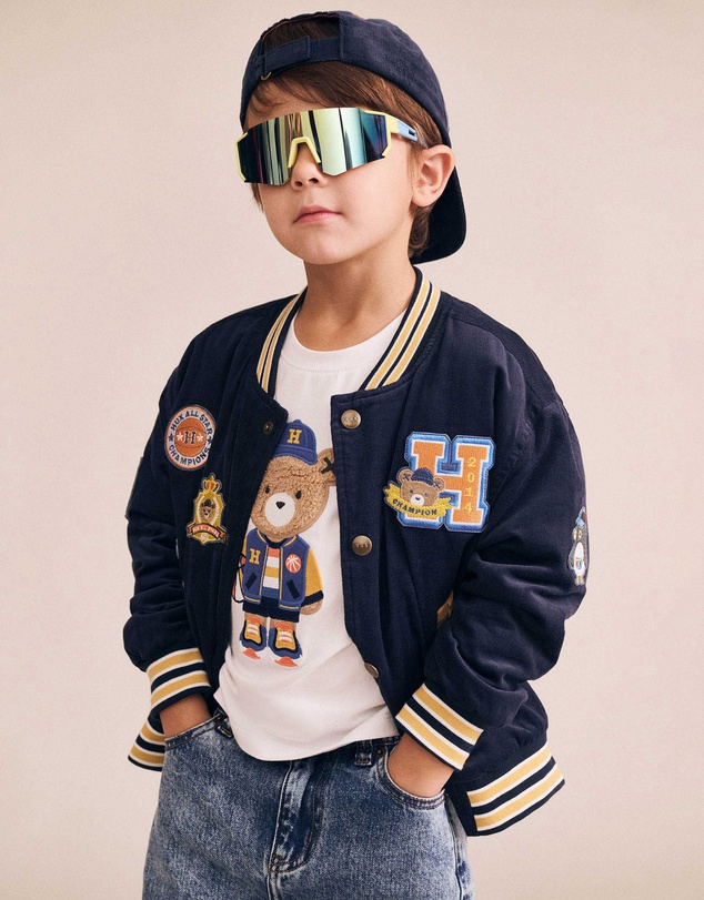 Huxbaby - Collegiate Hux Cord Jacket - Babies-Kids