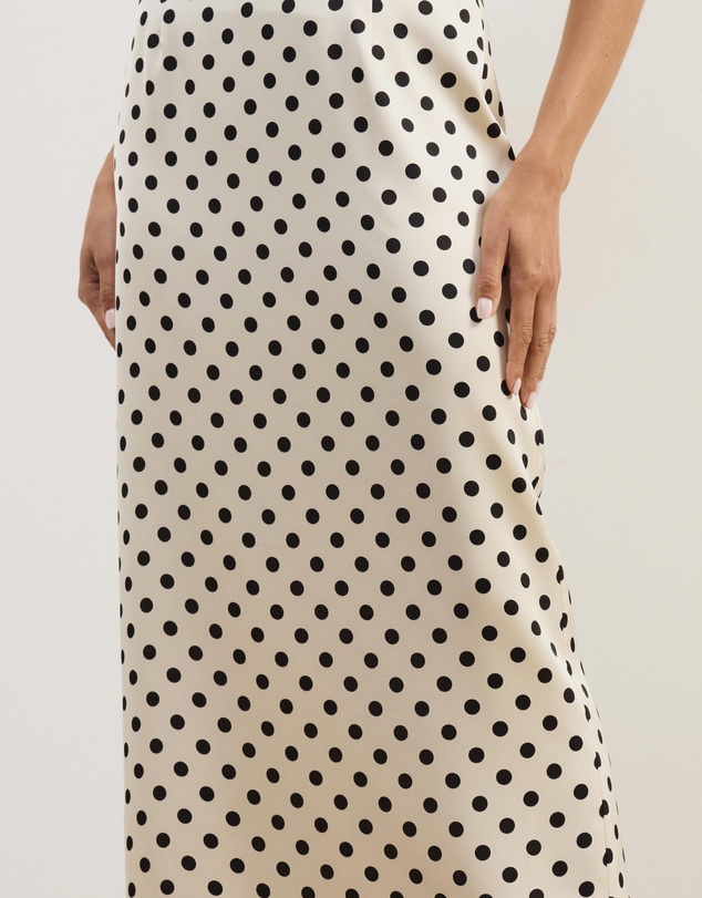 Atmos&Here - Lowen Satin Maxi Skirt