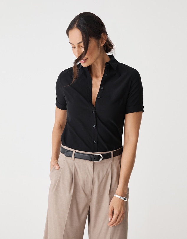 Forcast - Morgan Short Sleeve Cuff Shirt