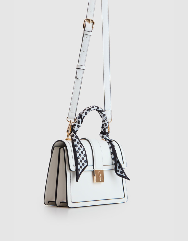 Laura Jones - Scarf Top Handle Bag