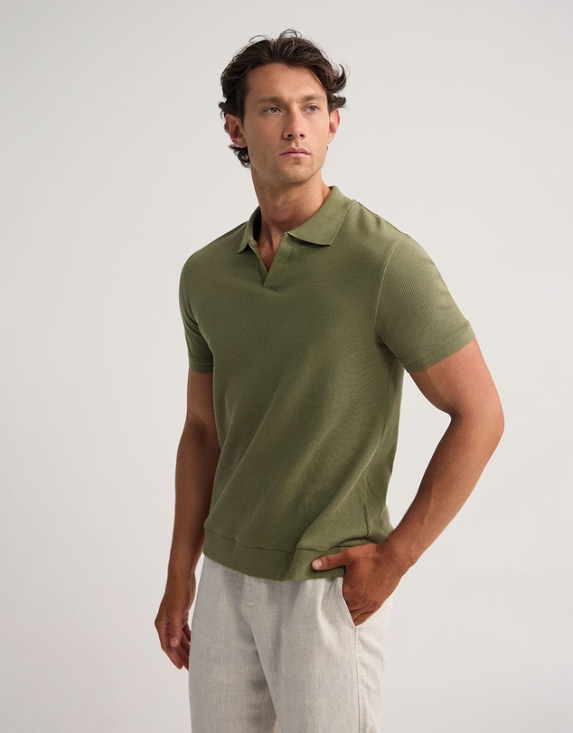 Oxford - Beau Waffle Polo