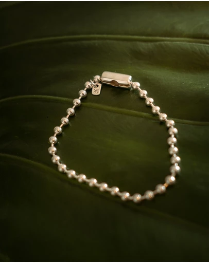 Kuzzoi - ICONIC EXCLUSIVE - Ball Chain Bracelet in 925 Sterling Silver