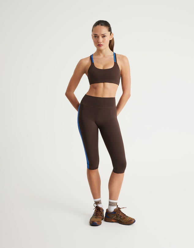 Upstate - Air Sculpt Capri Tight - Espresso
