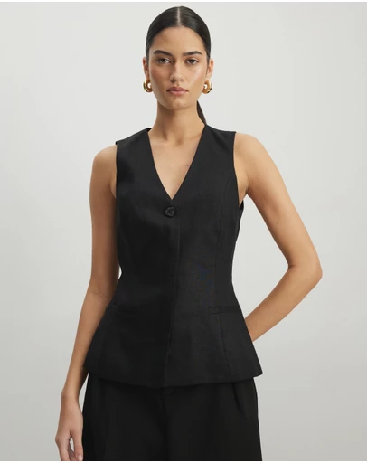 AERE - Adelaide Linen Vest
