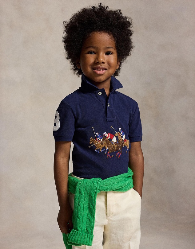 Polo Ralph Lauren - Triple-Pony Cotton Polo Shirt - Kids