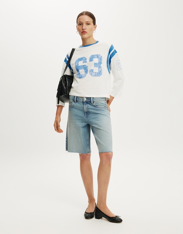 Cotton On - Baggy Denim Short