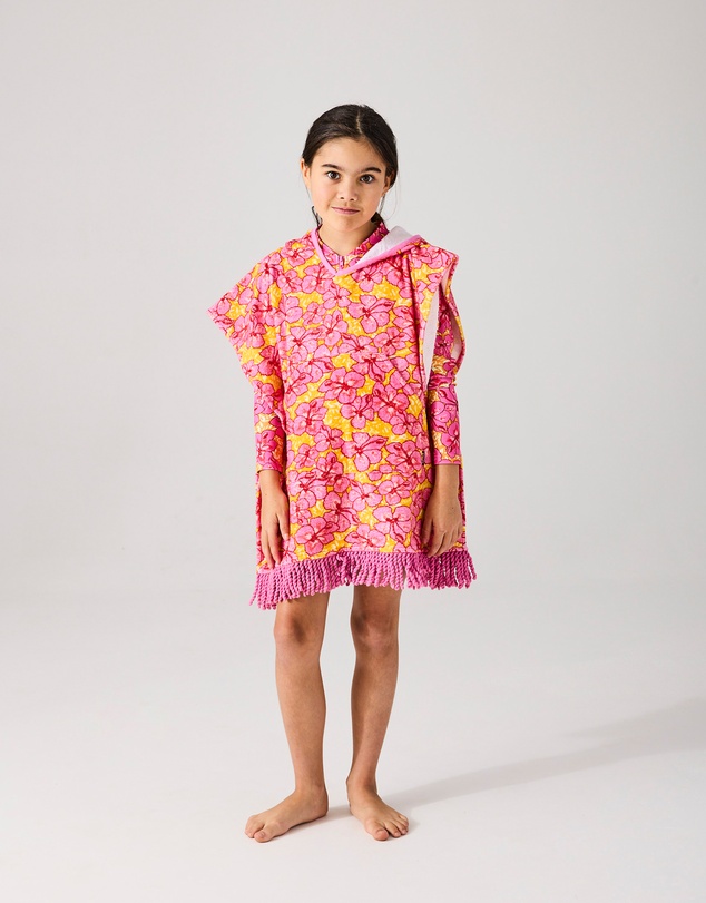 Kip&Co - KipCo x Mambo Funshine Coast Printed Terry Poncho - Kids